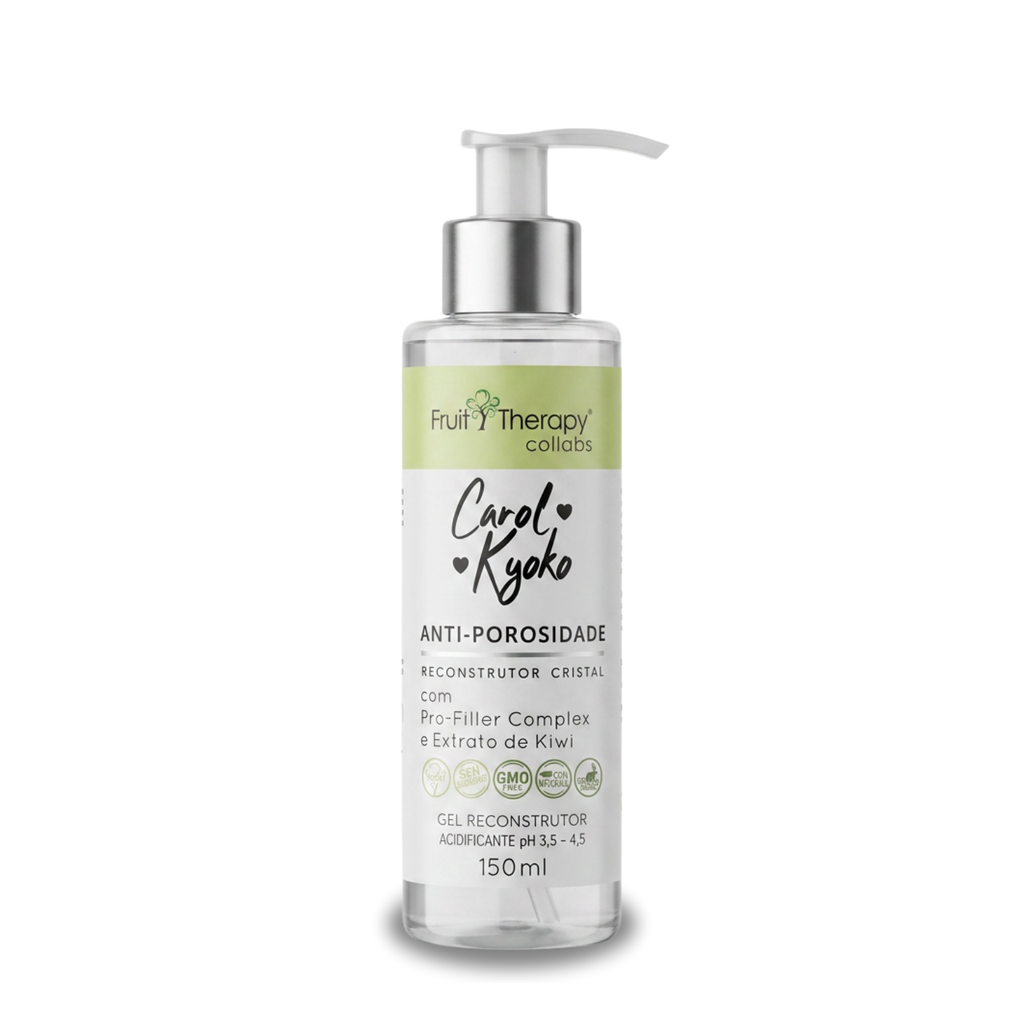 Gel Reconstrutor + Finalizador Bifásico Anti-Porosidade | Fruit Therapy Collabs Carol Kyoko