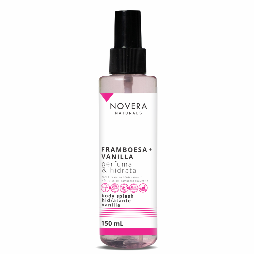 Body Splash Framboesa + Vanilla 150 ml