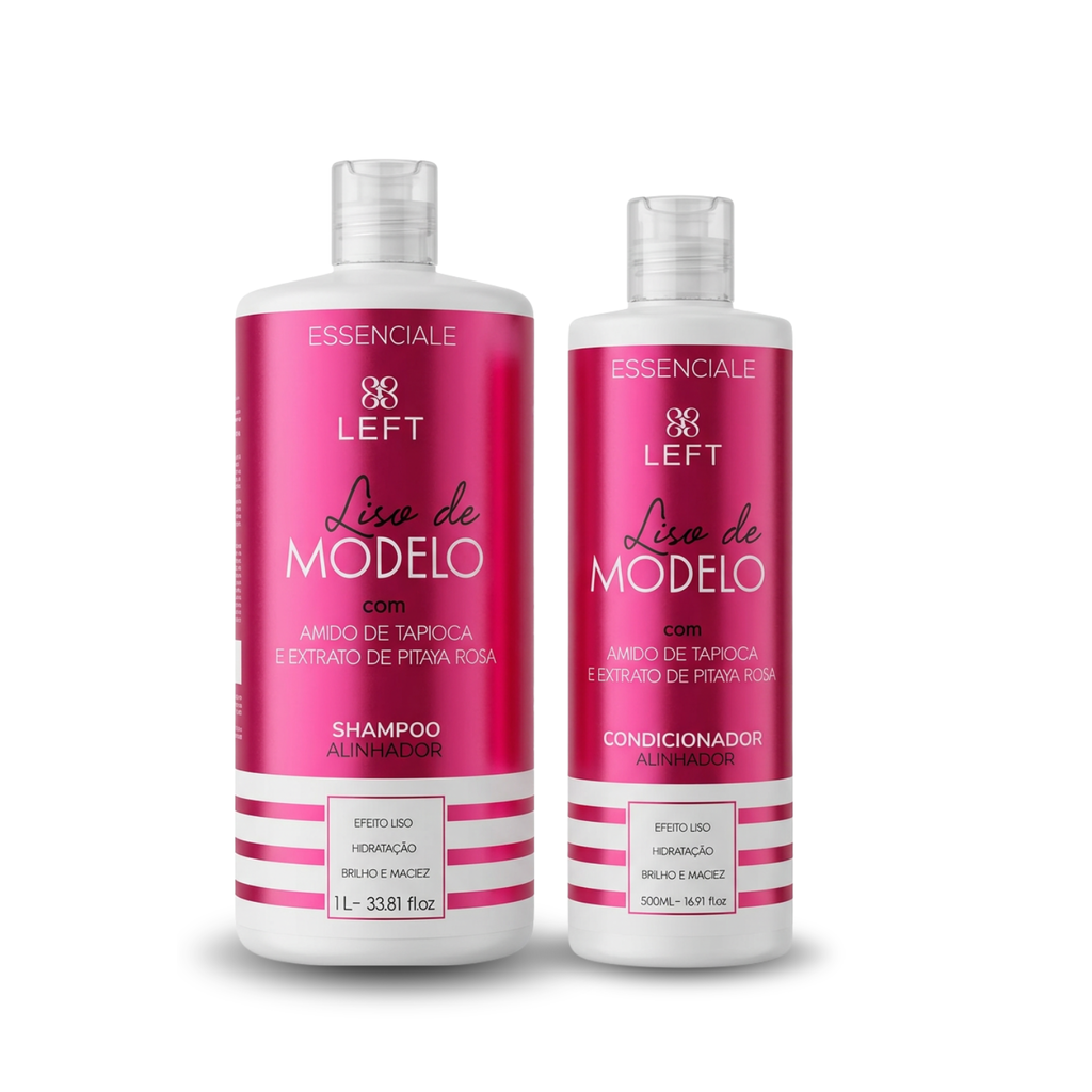 Kit de Tratamento Liso de Modelo Essenciale (3 itens)