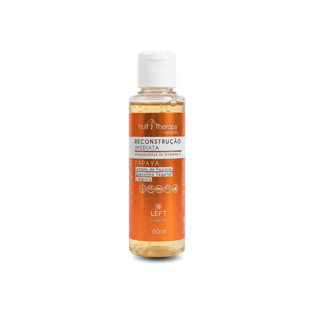 Mini Shampoo Reconstrução Imediata 60 ML - Papaya