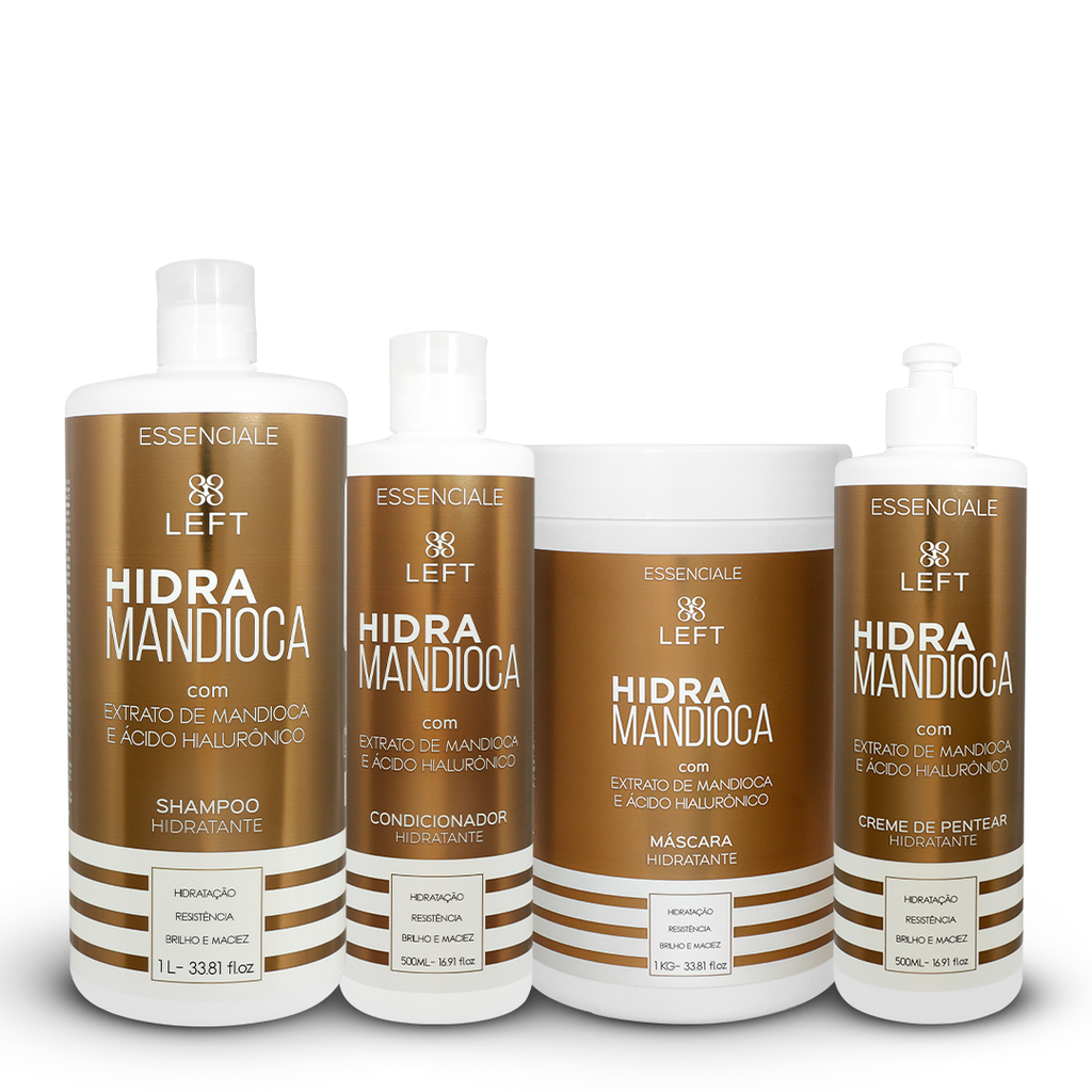 Kit Hidra Mandioca Essenciale (4 itens)