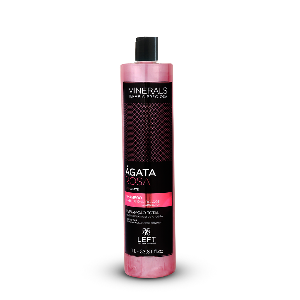Kit Shampoo + Condicionador Minerals Ágata Rosa 2x1L Cabelos Danificados