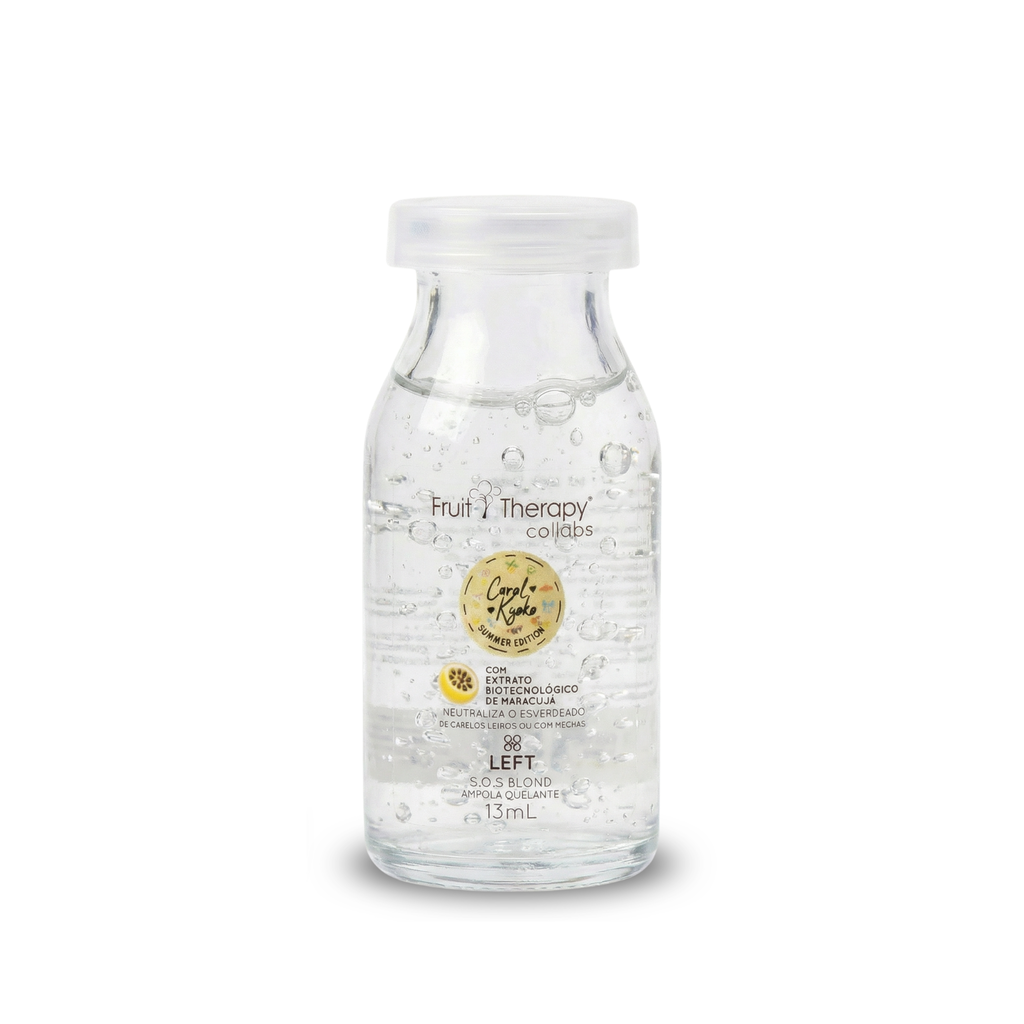 Ampola Quelante SOS Blond Maracujá Summer Edition 13ml - Carol Kyoko