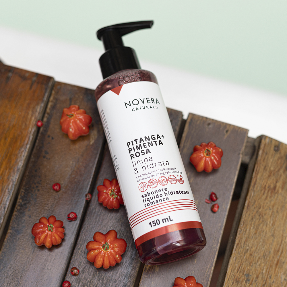 Sabonete Líquido Pitanga + Pimenta Rosa 150 ml