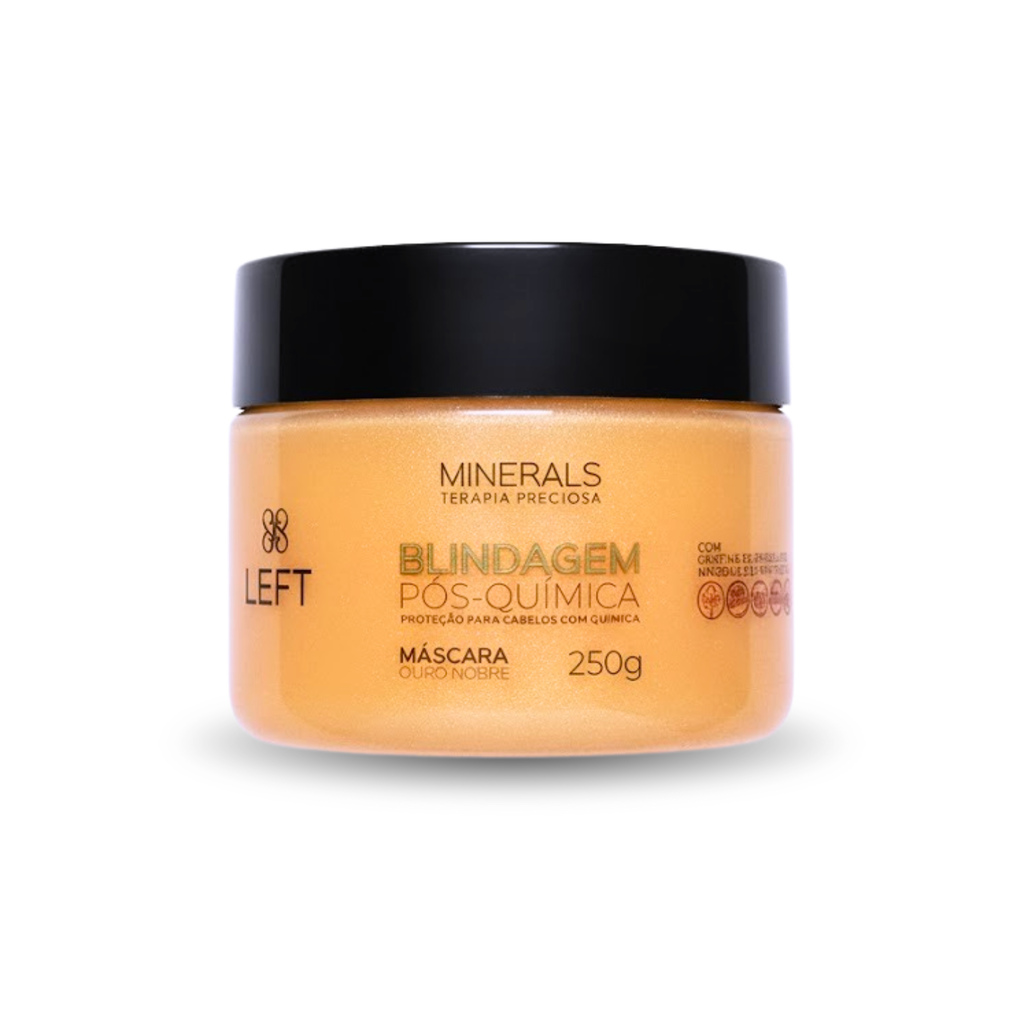 Máscara Blindagem Pós-Química 250G - Ouro Nobre