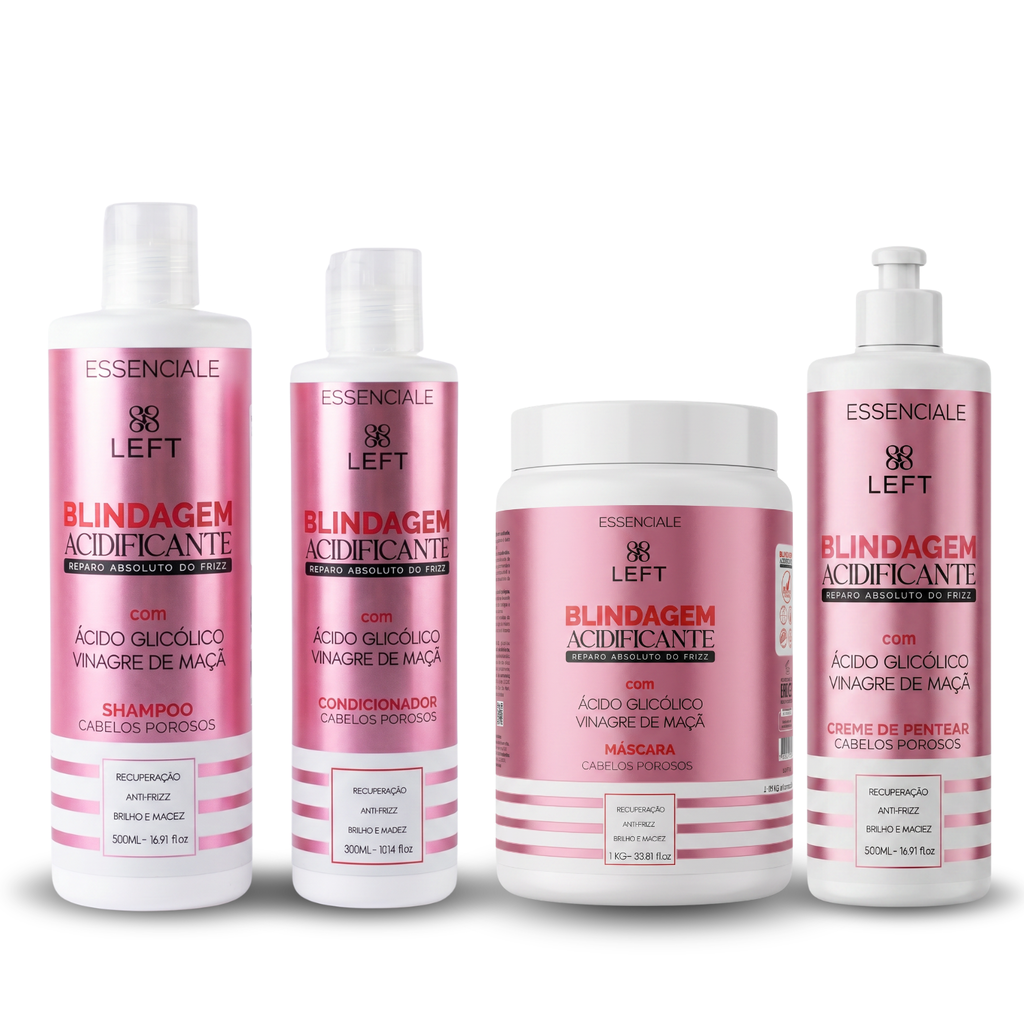 Kit Mini Pack Essenciale Blindagem Acidificante c/ 4 Produtos
