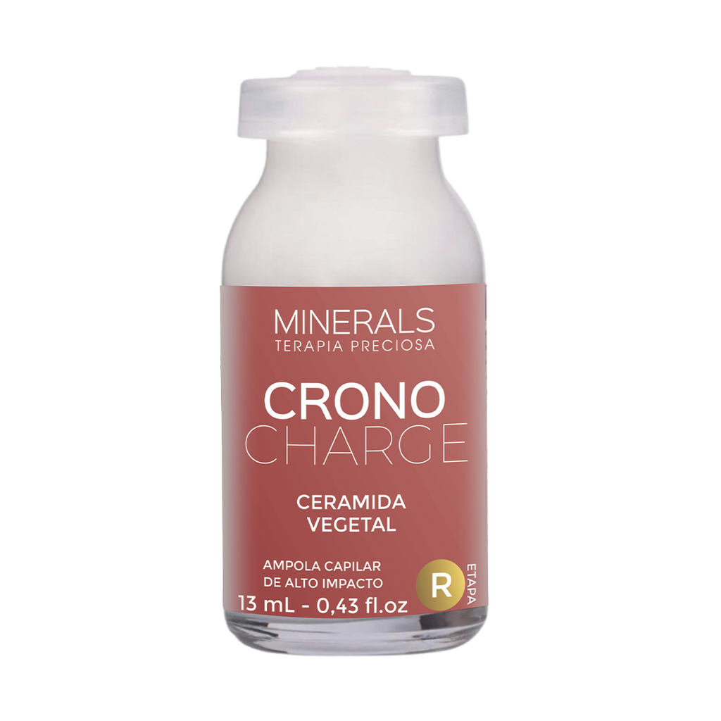 Ampola Minerals Crono Charge Reconstrução Ceramida Vegetal - 13ml