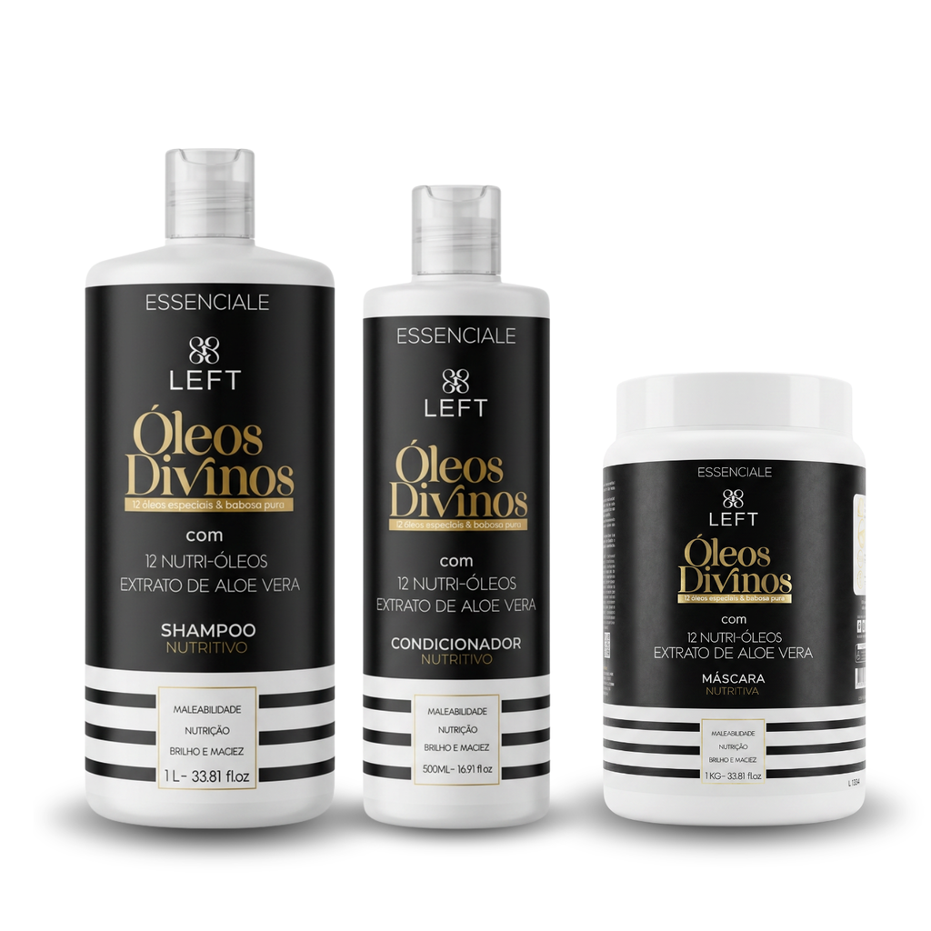 Kit Pack Essenciale Óleos Divinos c/ 3 Produtos