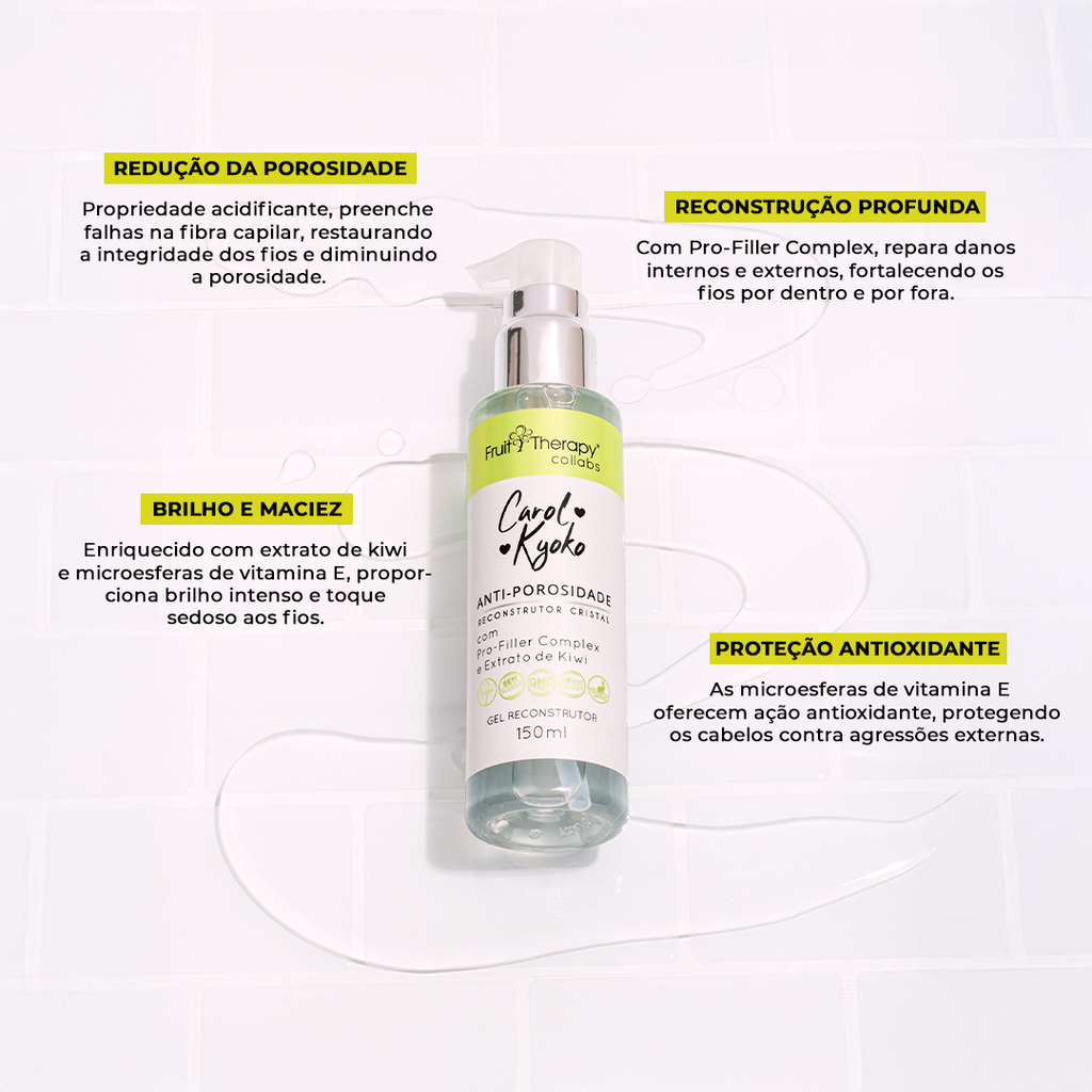 Gel Reconstrutor Anti-Porosidade Carol Kyoko 150 ML