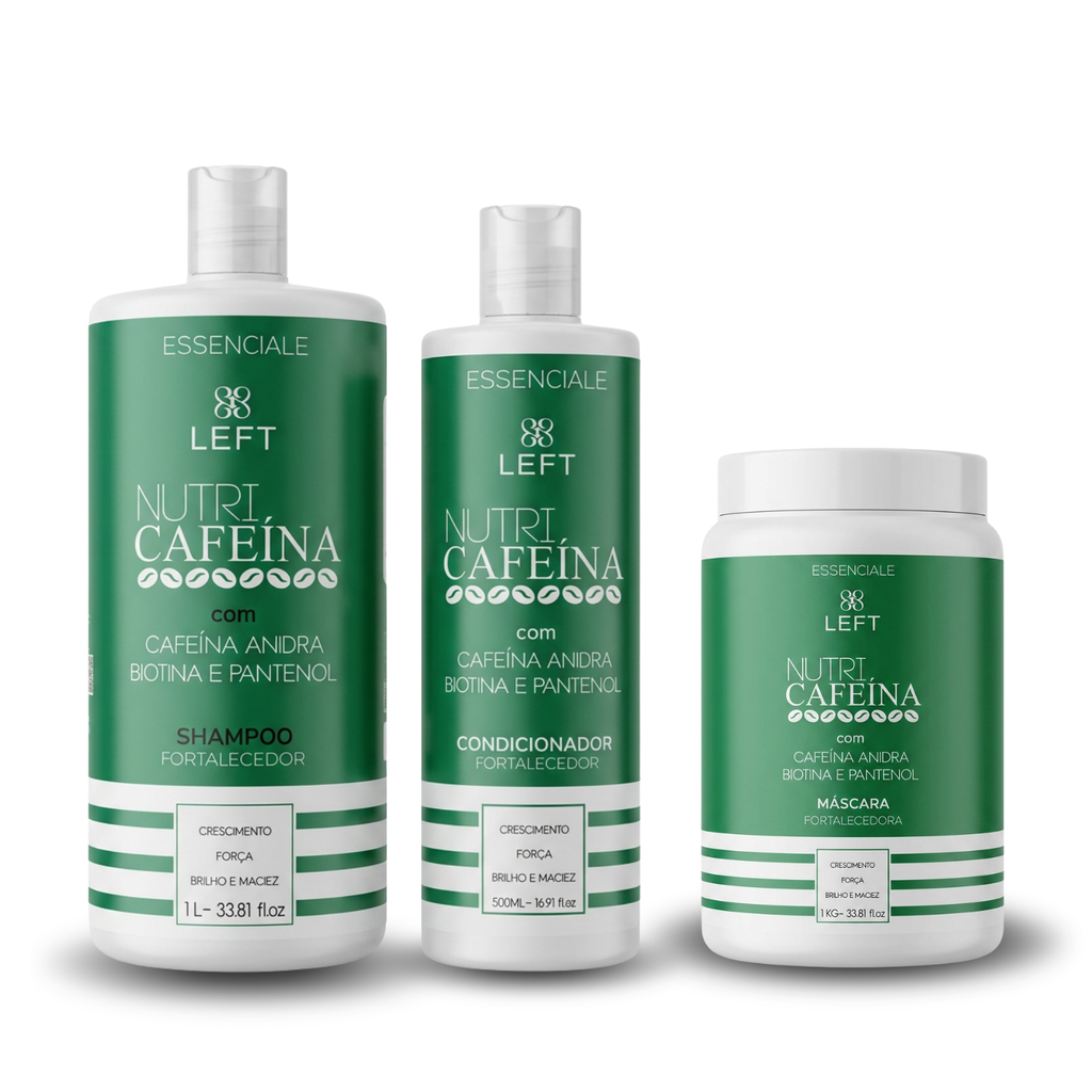 Kit Fortalecedor Nutri Cafeína Essenciale (3 itens)