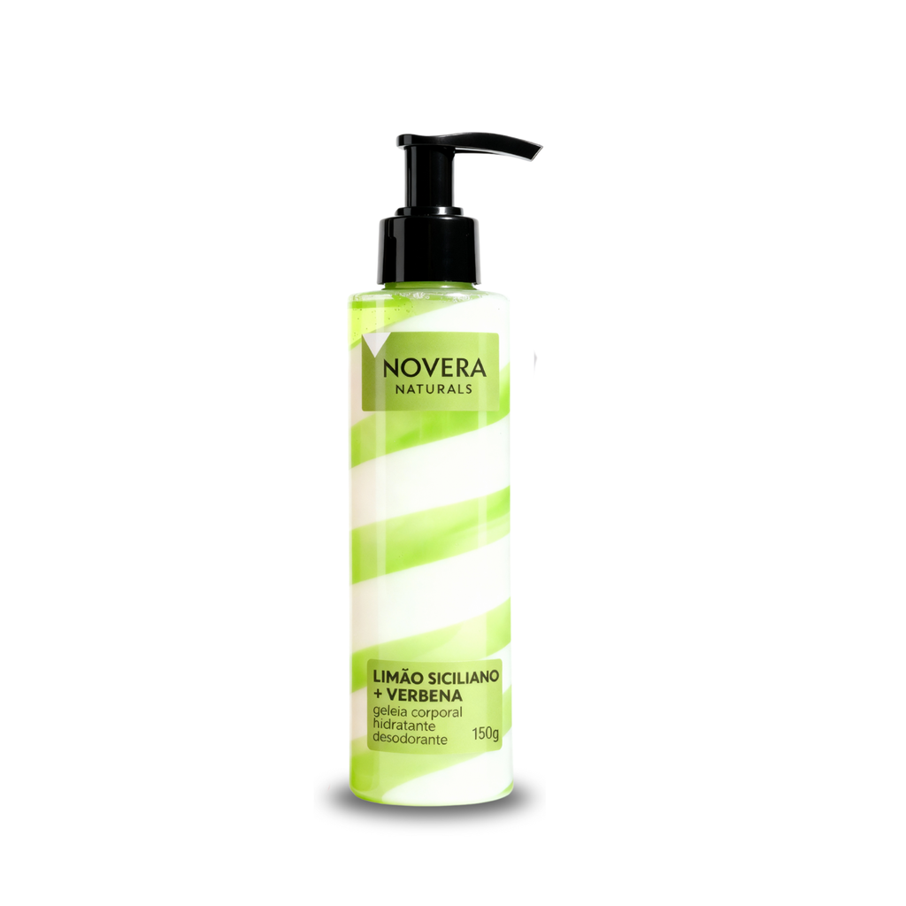 Geleia Corporal Hidratante Limão Siciliano + Verbena 150g - Novera