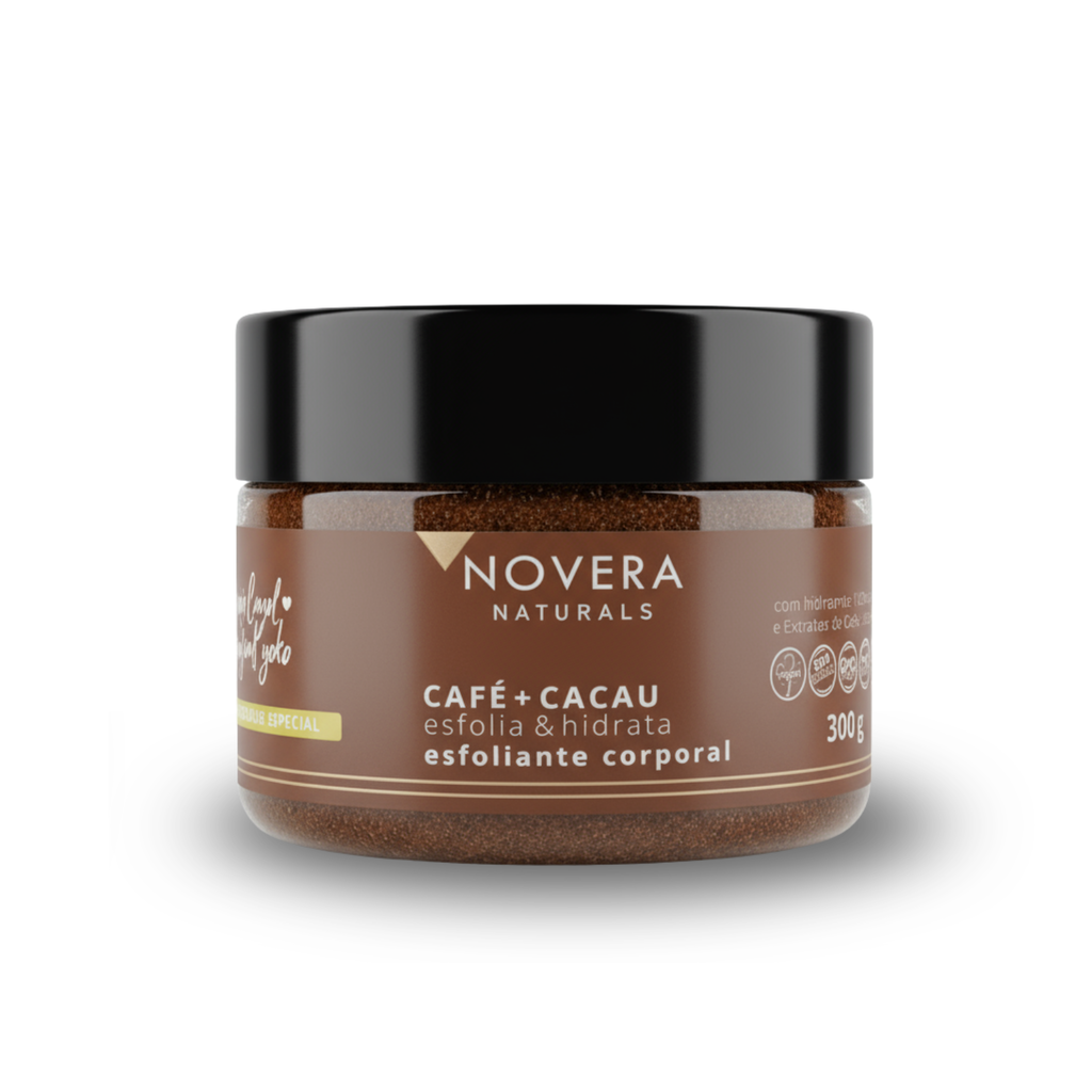 Esfoliante Corporal Café + Cacau Carol Kyoko 300g