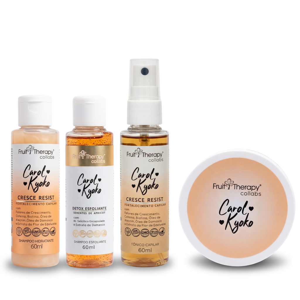 Kit Mini Cresce Resist + Detox (4 itens) – Carol Kyoko