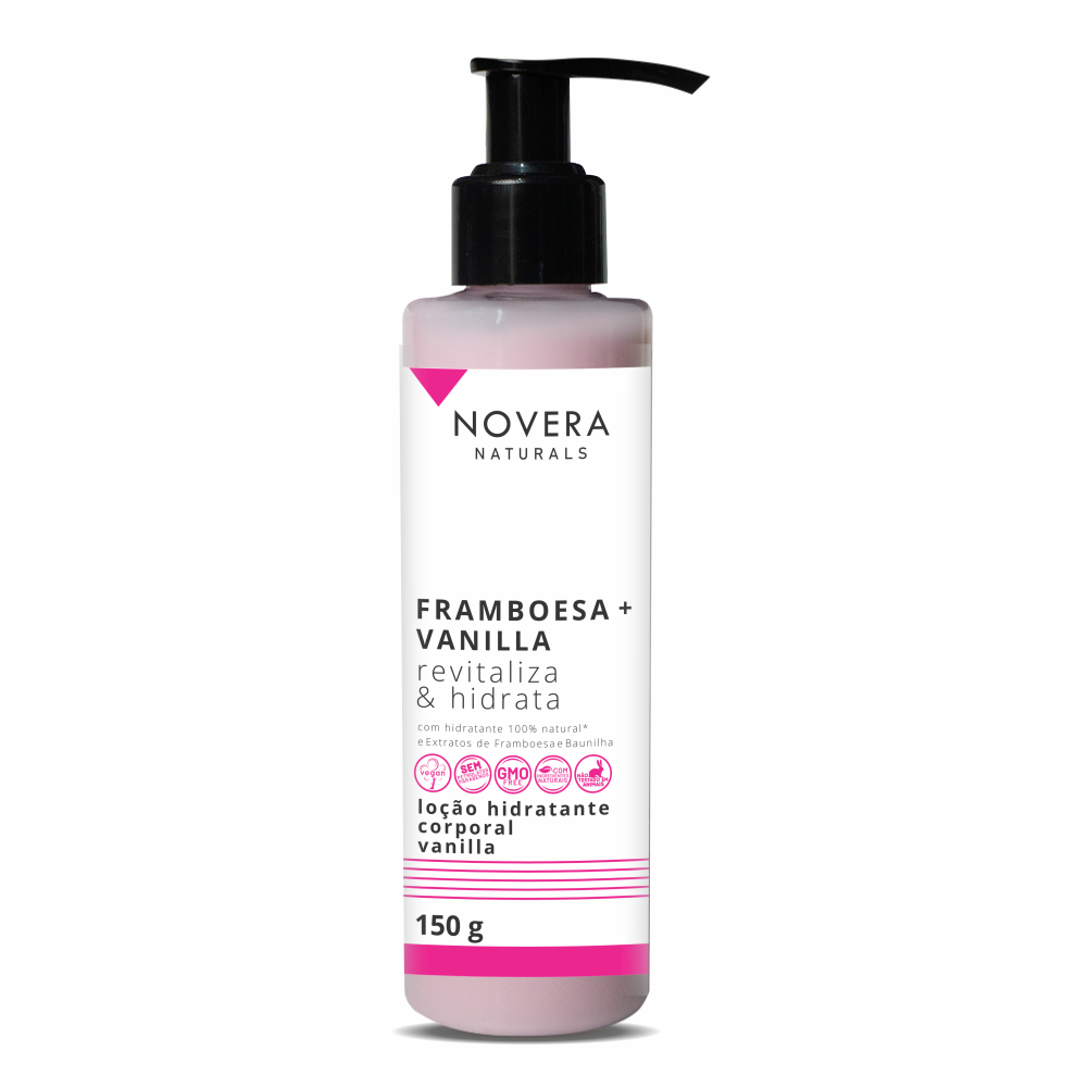 Loção Hidratante Framboesa + Vanilla 150 g