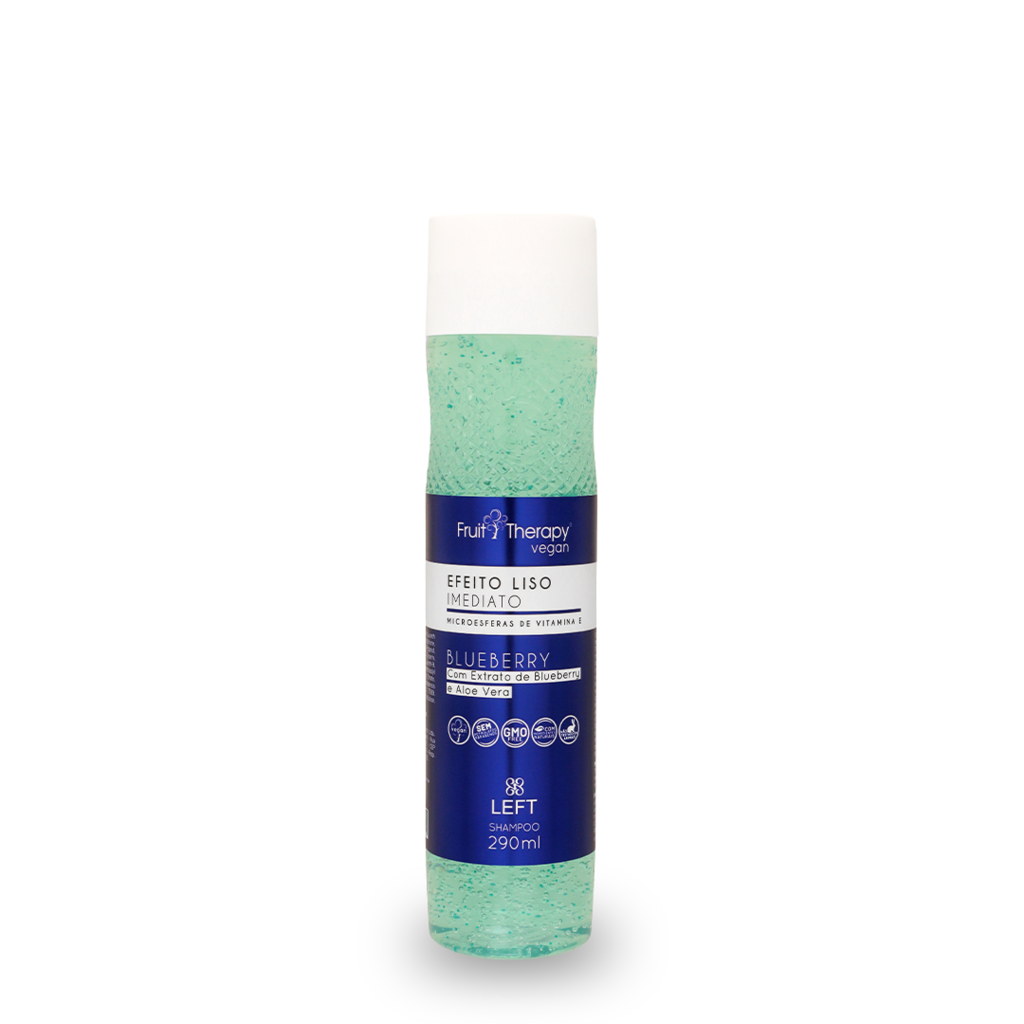 Kit Shampoo + Condicionador Efeito Liso Imediato Blueberry e Aloe Vera 2x290ml