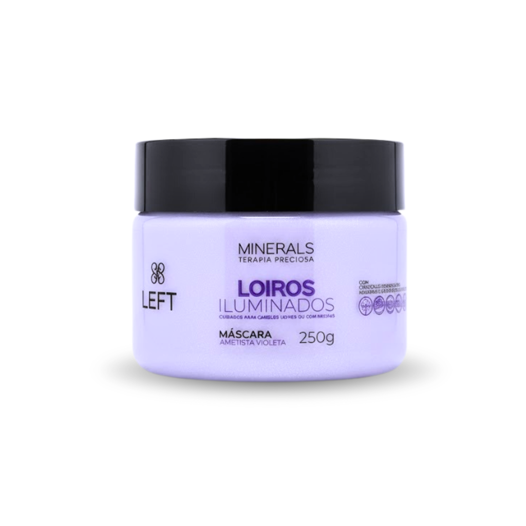 Máscara Loiros Iluminados 250G - Ametista Violeta