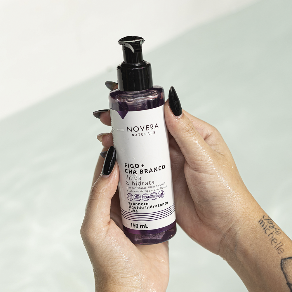Kit Corporal Novera Naturals Figo + Chá Branco - 4 itens