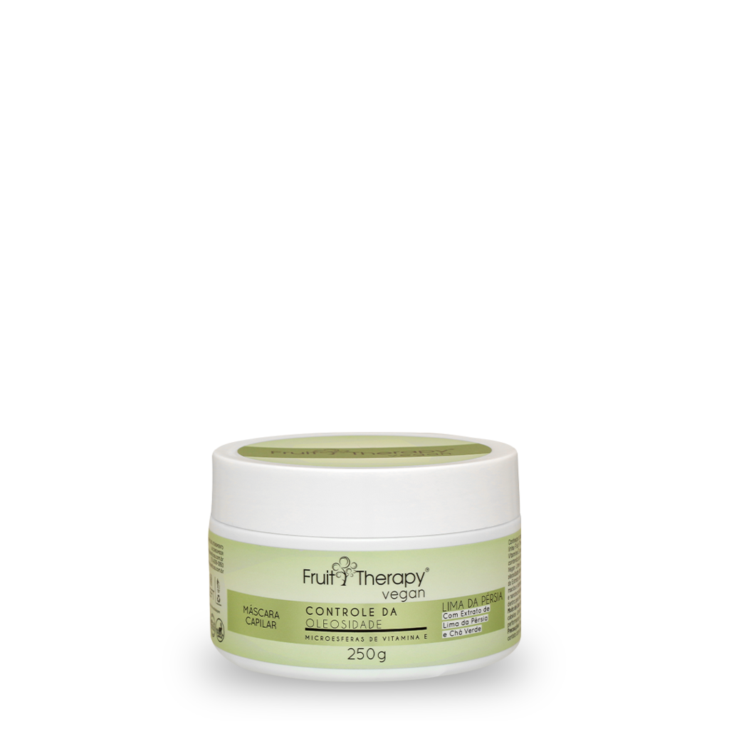 Kit Home Care Controle da Oleosidade Lima da Pérsia e Chá Verde Fruit Therapy Vegan (4 itens)