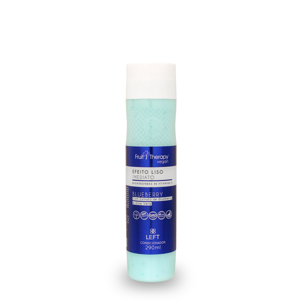 Kit Shampoo + Condicionador Efeito Liso Imediato Blueberry e Aloe Vera 2x290ml