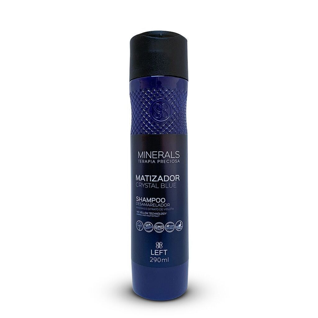 Kit Matizador Crystal Blue | Minerals Shampoo 290ml + Máscara 250g