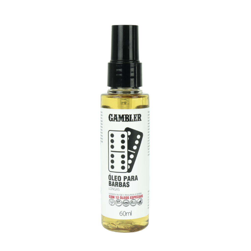 Óleo 60Ml - Para Barbas Longas