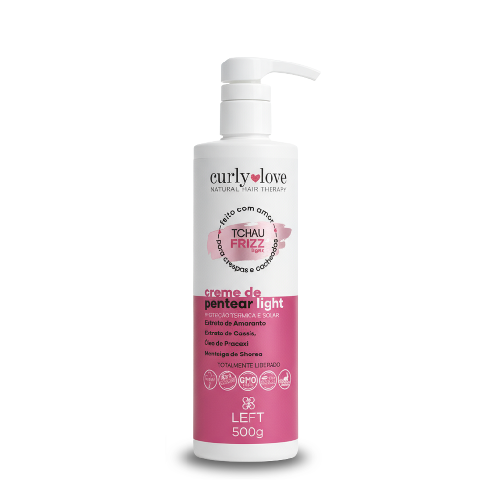 Kit Light Curly Love c/ 6 produtos + brindes - (Shp. + Cond. + Creme de Pentear Light + Másc. + Gelatina + Óleo)