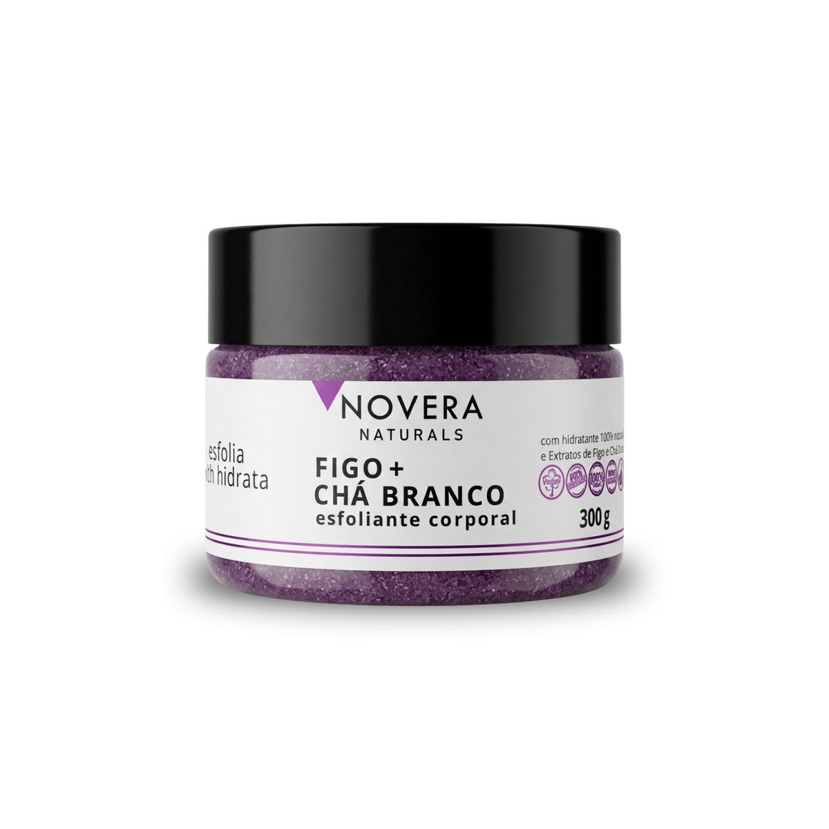 Kit Corporal Figo + Chá Branco 4 itens | Sabonete, Esfoliante, Loção e Body Splash