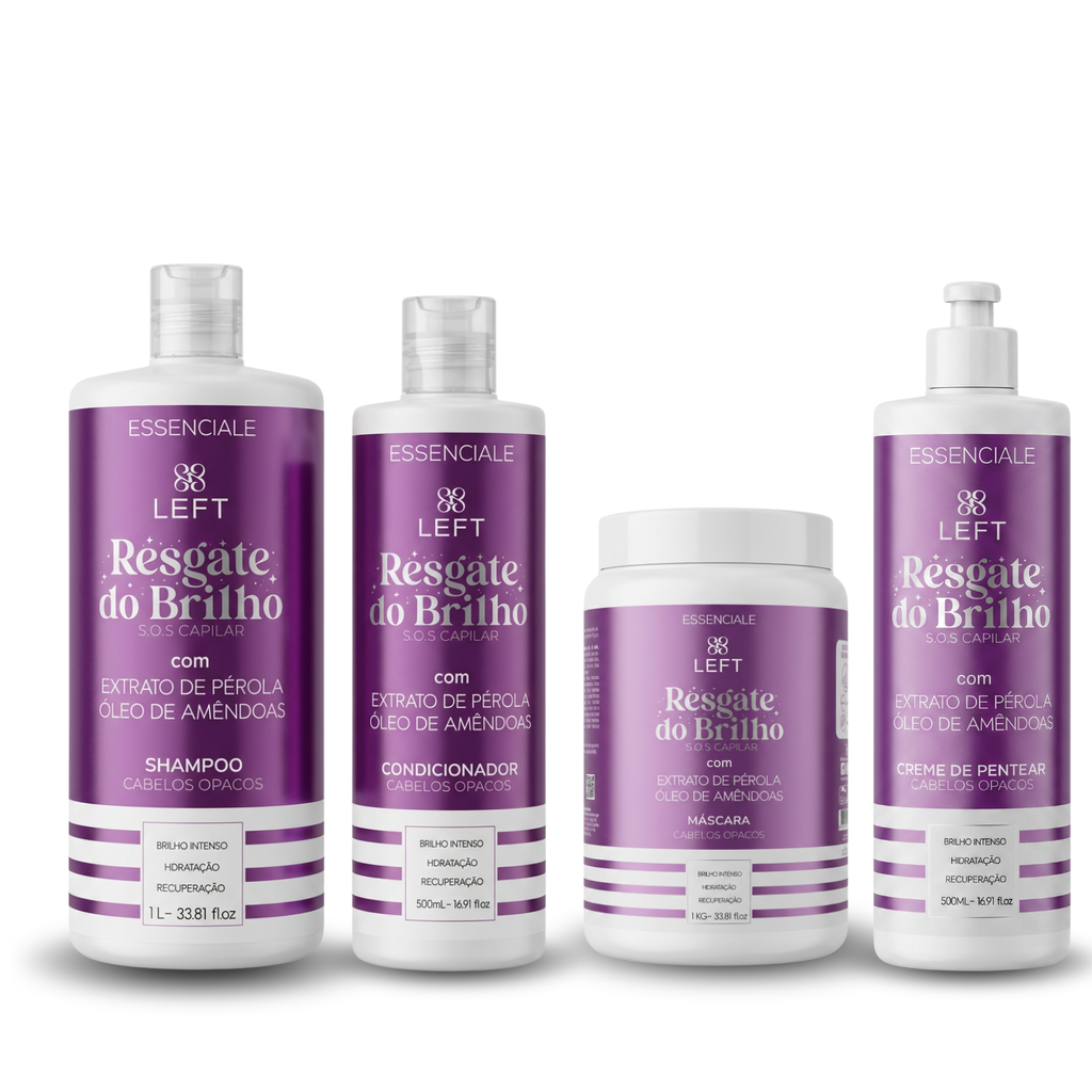 Kit Pack Essenciale Resgate do Brilho c/ 4 Produtos