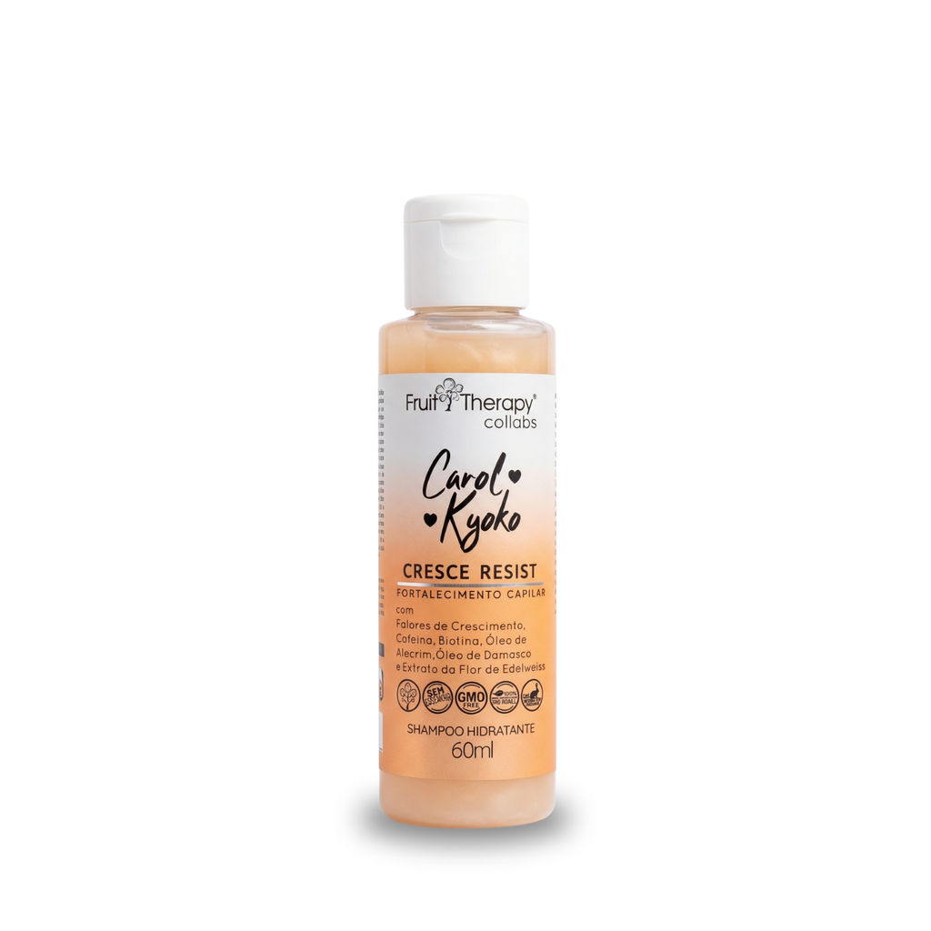 Mini Shampoo Hidratante Cresce Resist Carol Kyoko - 60 ML