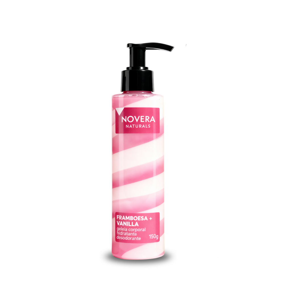 Geleia Corporal Hidratante Framboesa + Vanilla 150g - Novera