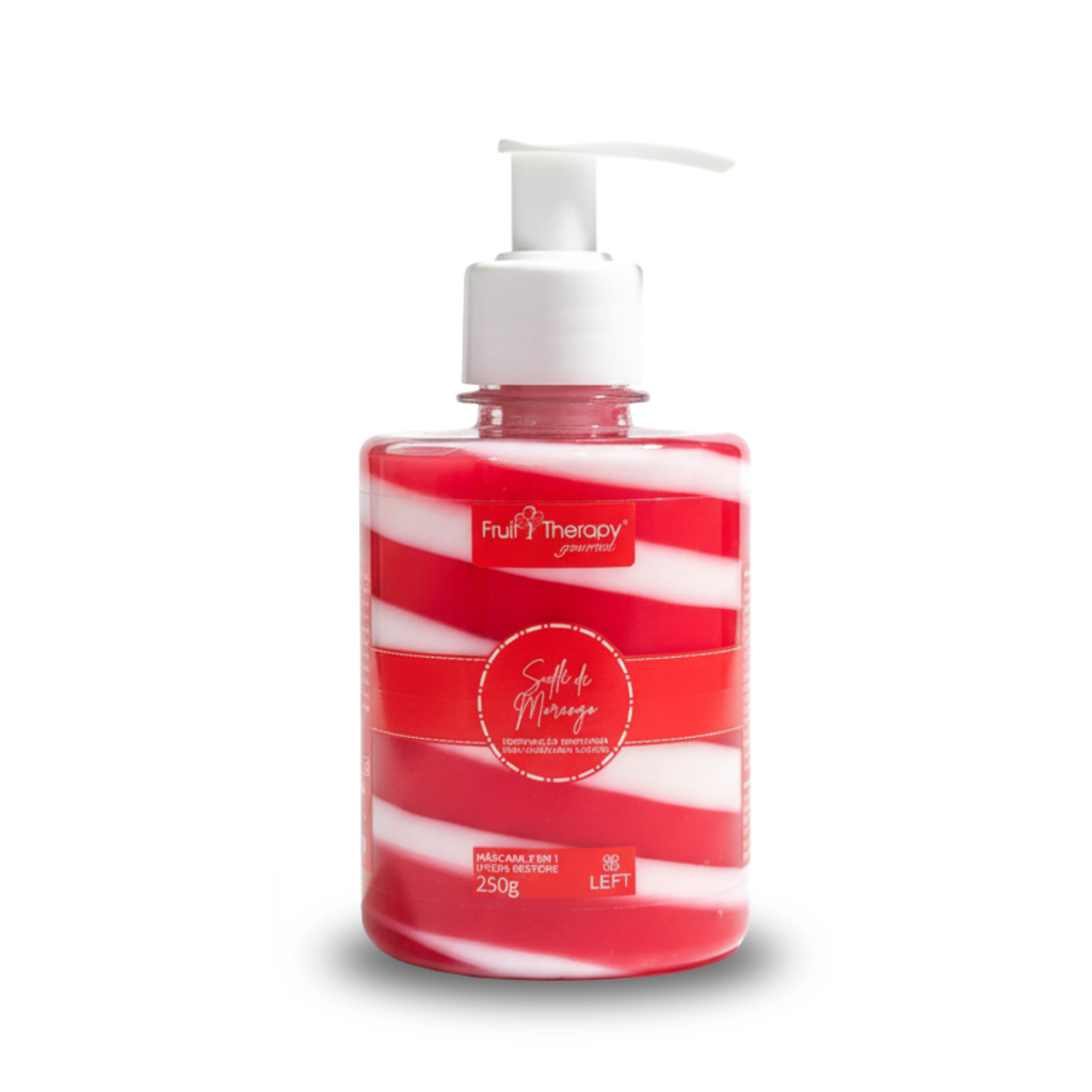 Máscara Espiral Suflê de Morango Fruit Therapy Gourmet 250g