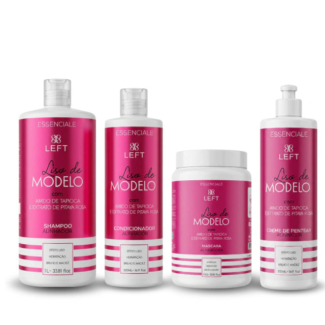 Kit Completo Liso de Modelo Essenciale 4 itens