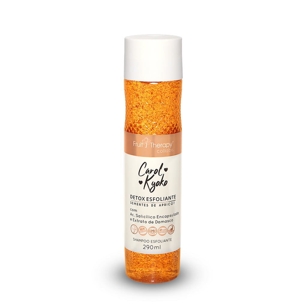 Kit Cresce Resist  c/ 5 itens + Shampoo Detox Esfoliante  | Fruit Therapy Collabs Carol Kyoko