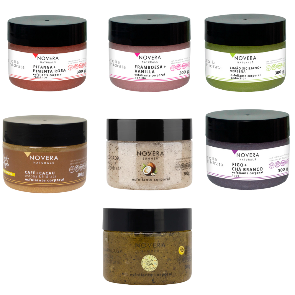 Kit Esfoliantes Novera Vip