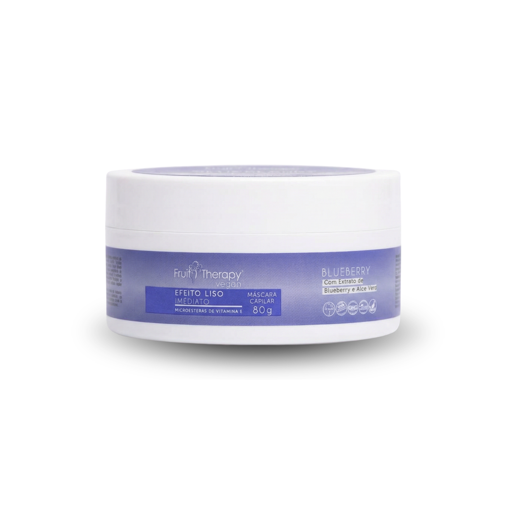 Mini Máscara Efeito Liso Imediato 80G - Blueberry