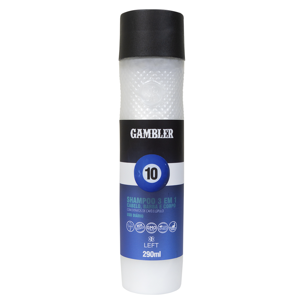 Shampoo Bola 10 Uso Diário - 3 Em 1 - 290ml