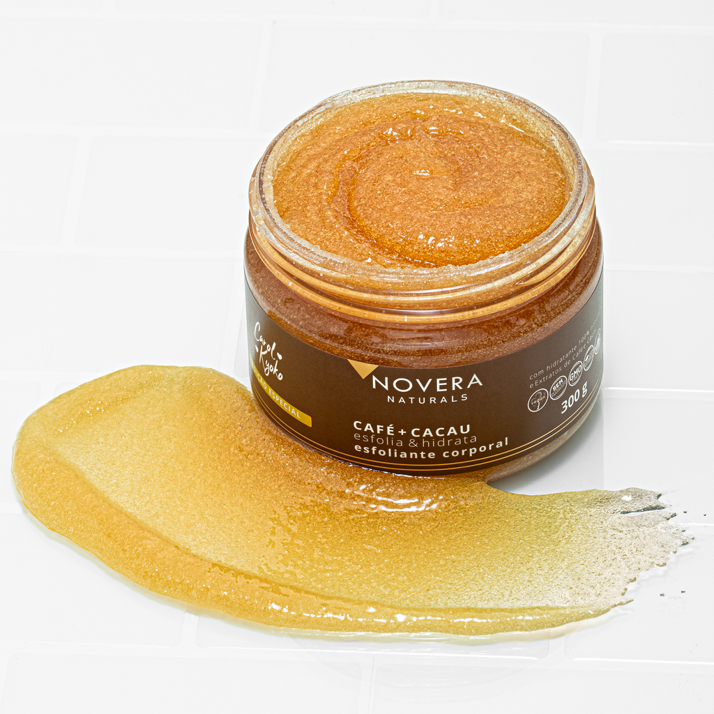 Esfoliante Corporal Café + Cacau Carol Kyoko 300g