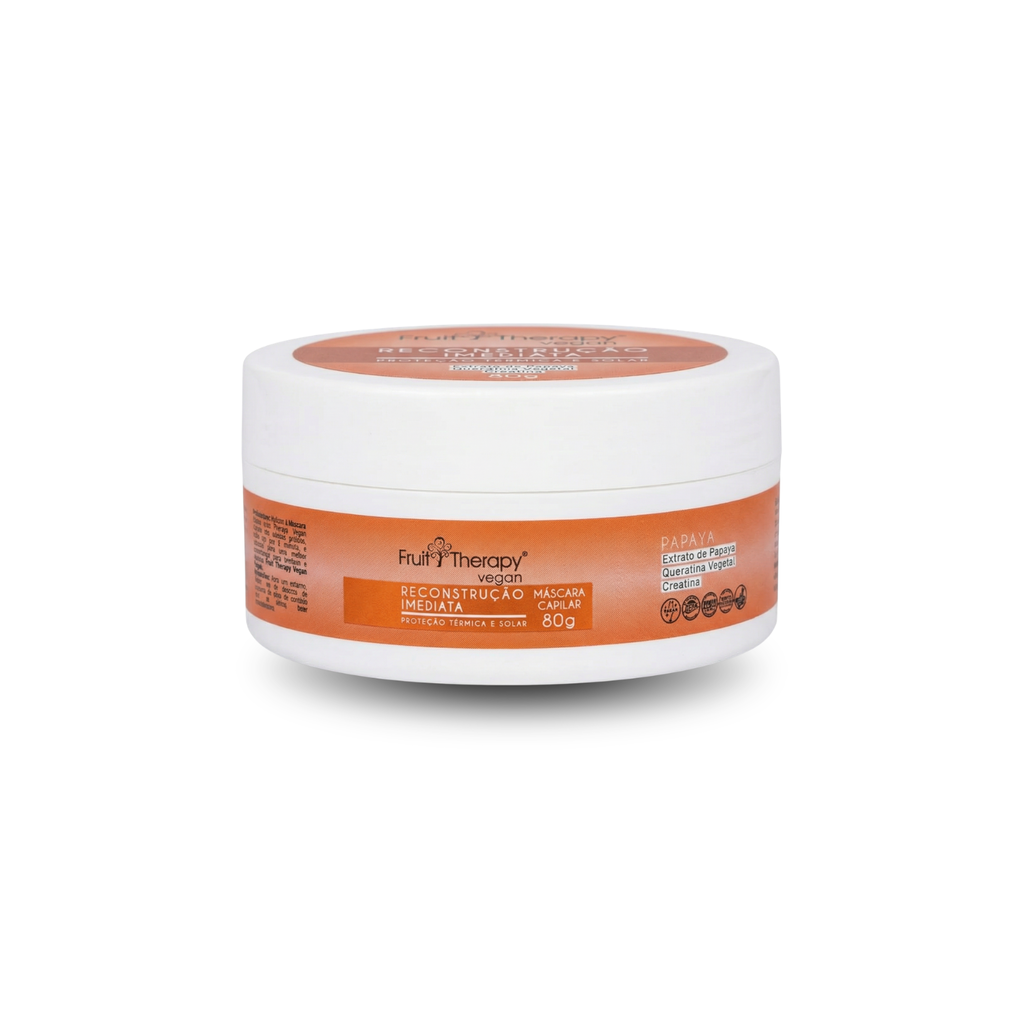 Mini Máscara Reconstrução Imediata 80G - Papaya