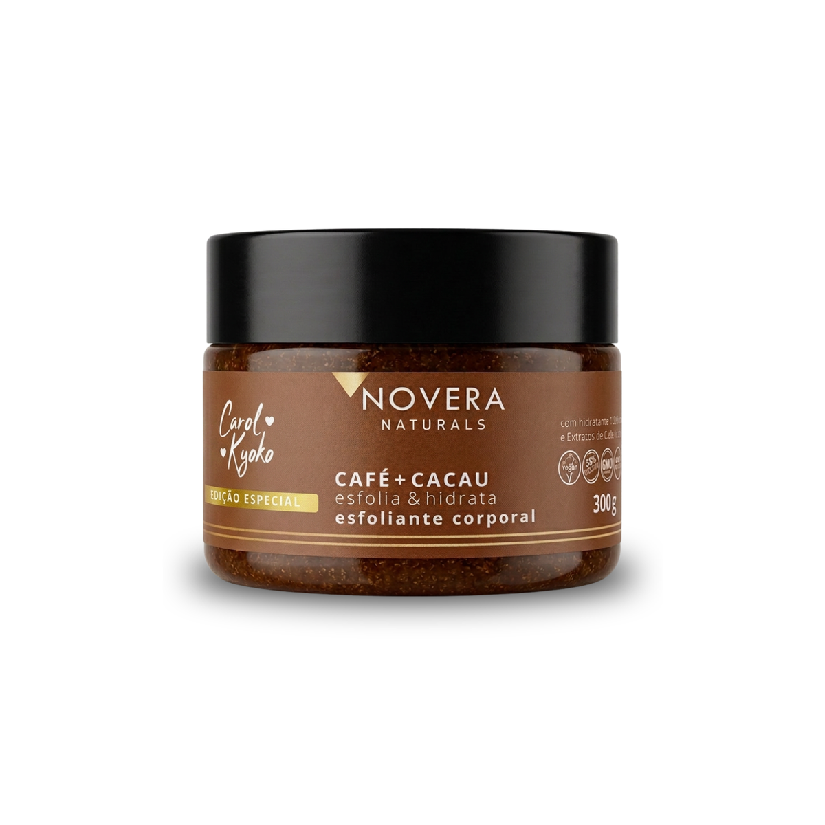 Esfoliante Corporal Café + Cacau Carol Kyoko 300g