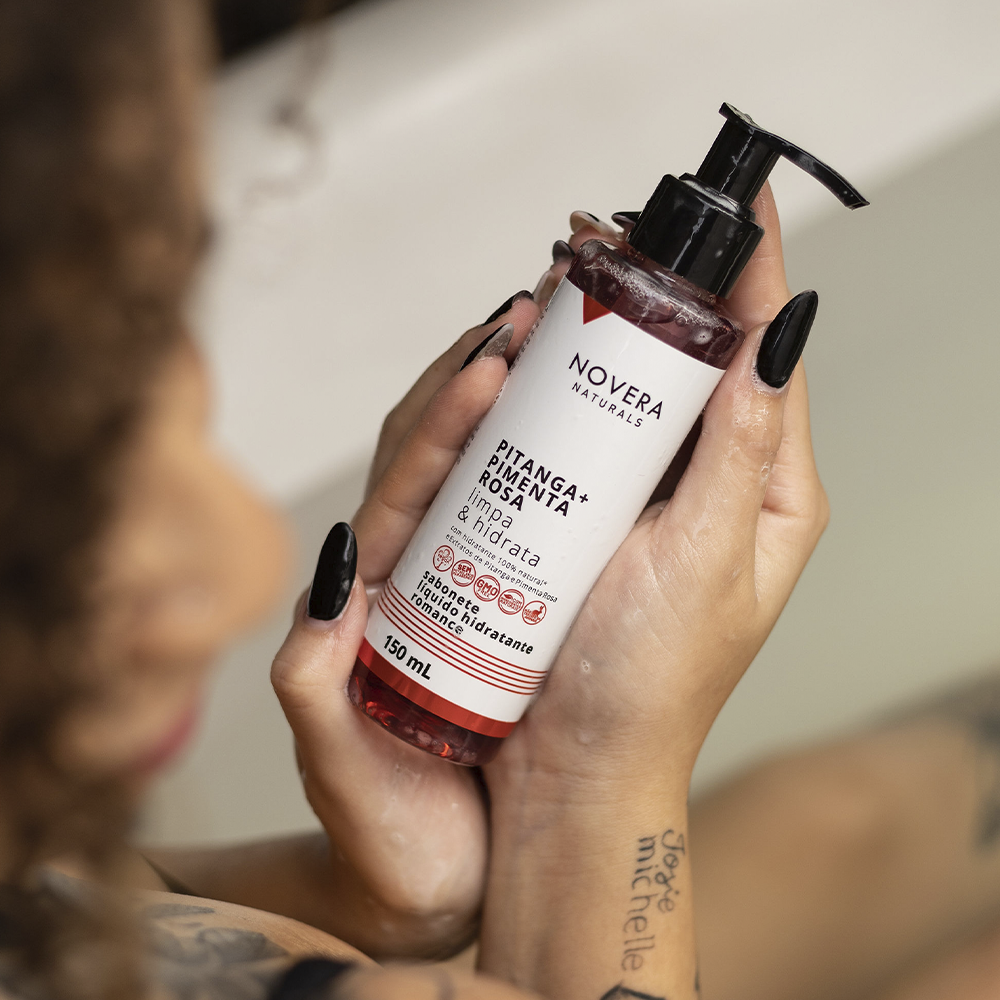 Sabonete Líquido  Pitanga + Pimenta Rosa 150 ml