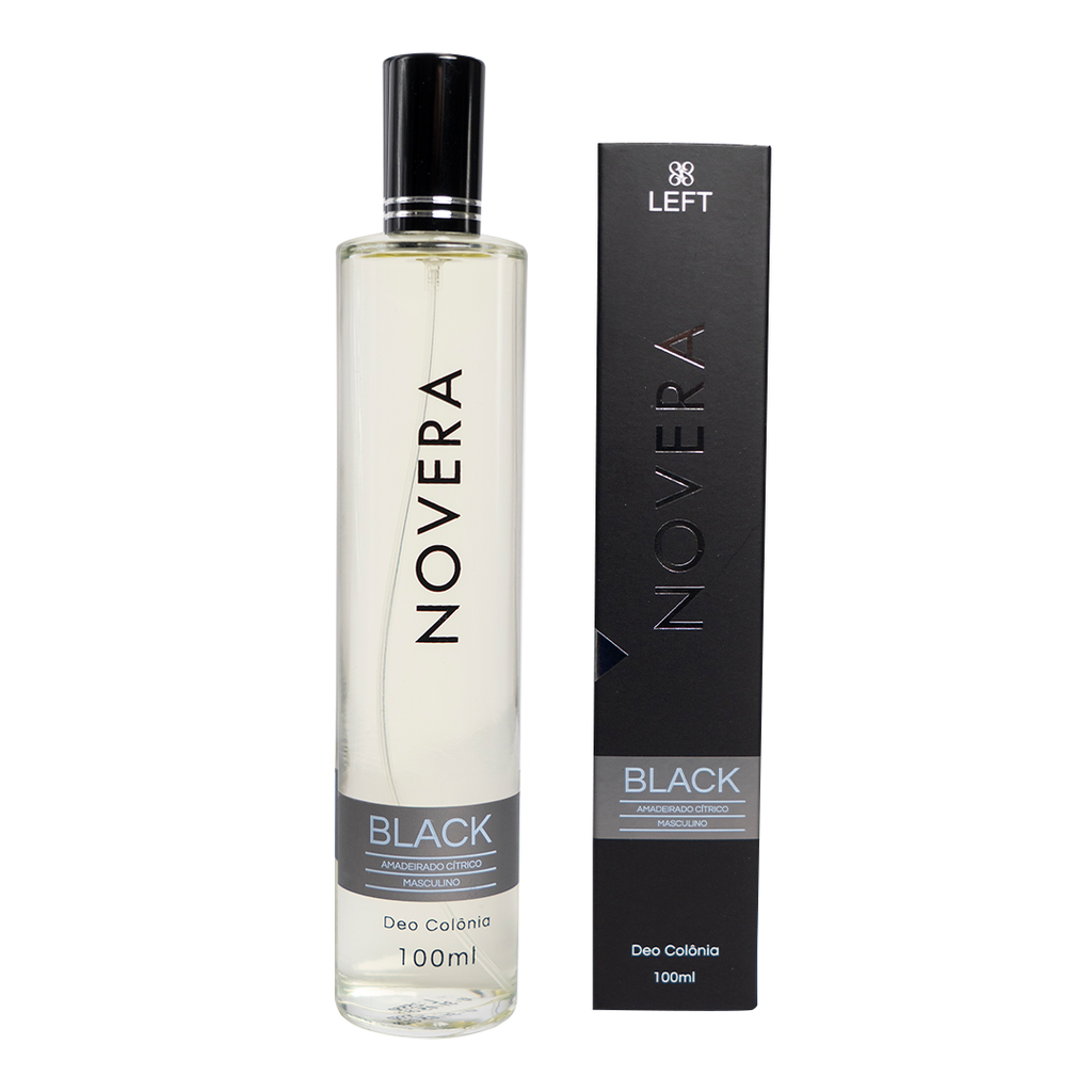 Novera Black Deo Colônia Masculina 100ml