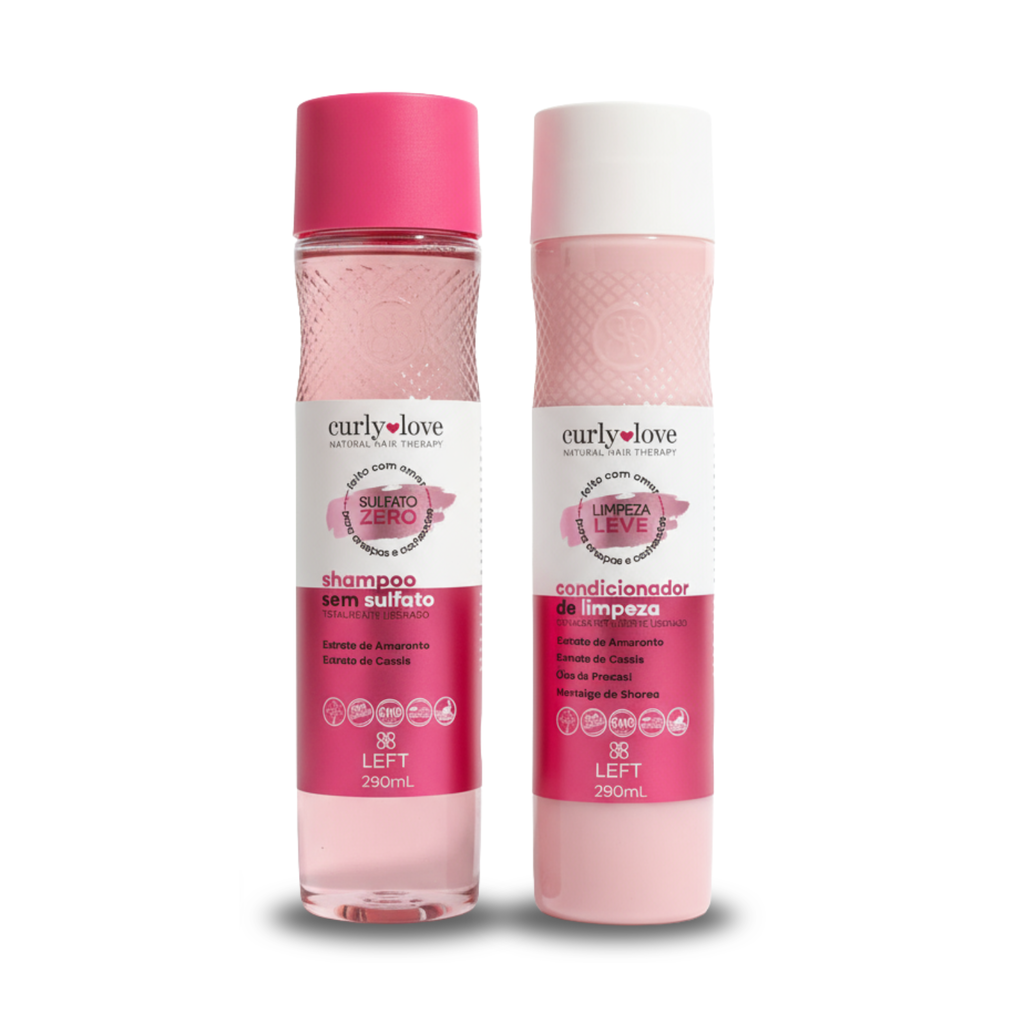 Kit Shampoo + Condicionador | Curly Love - c/2 itens