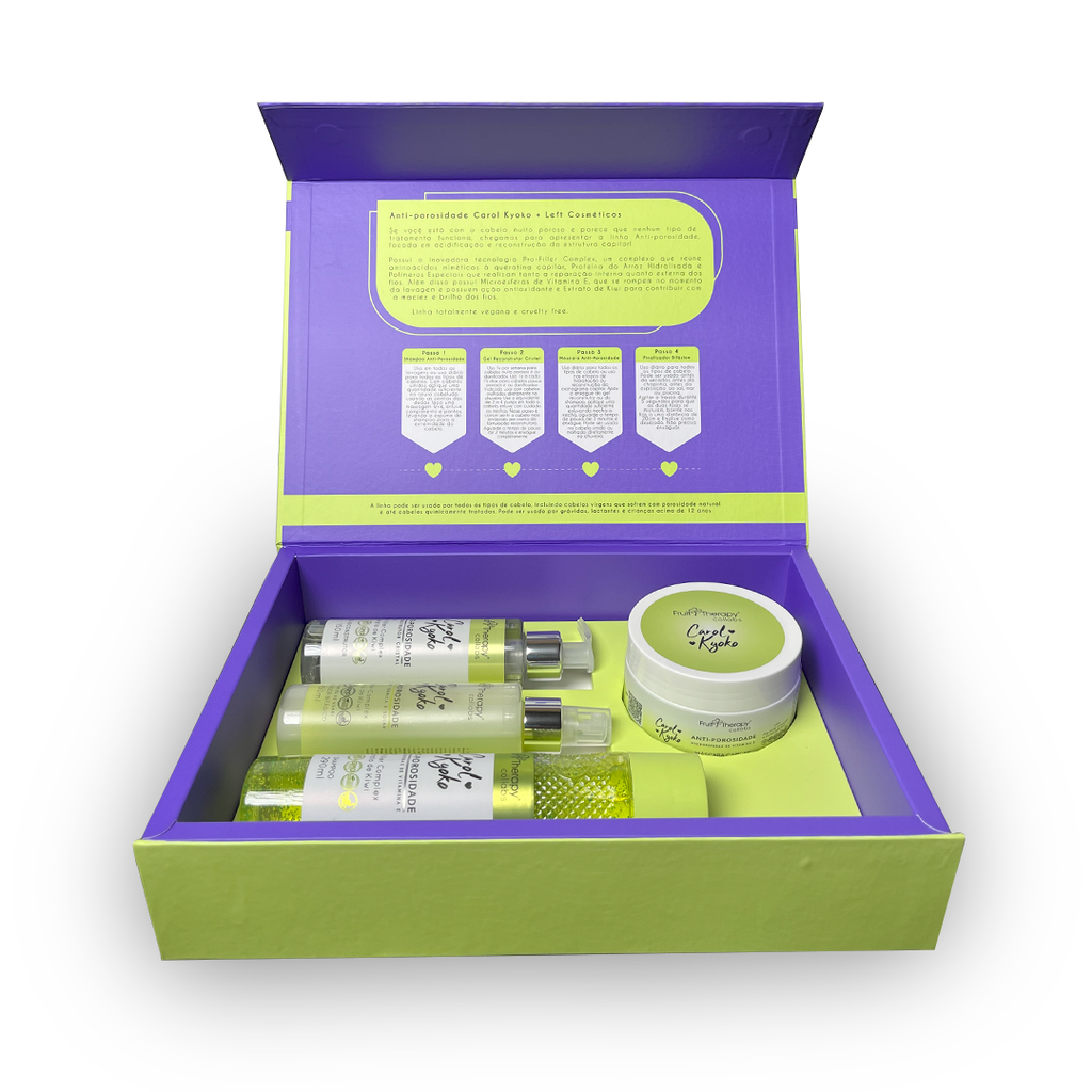 Kit Anti-Porosidade + Box Colecionável