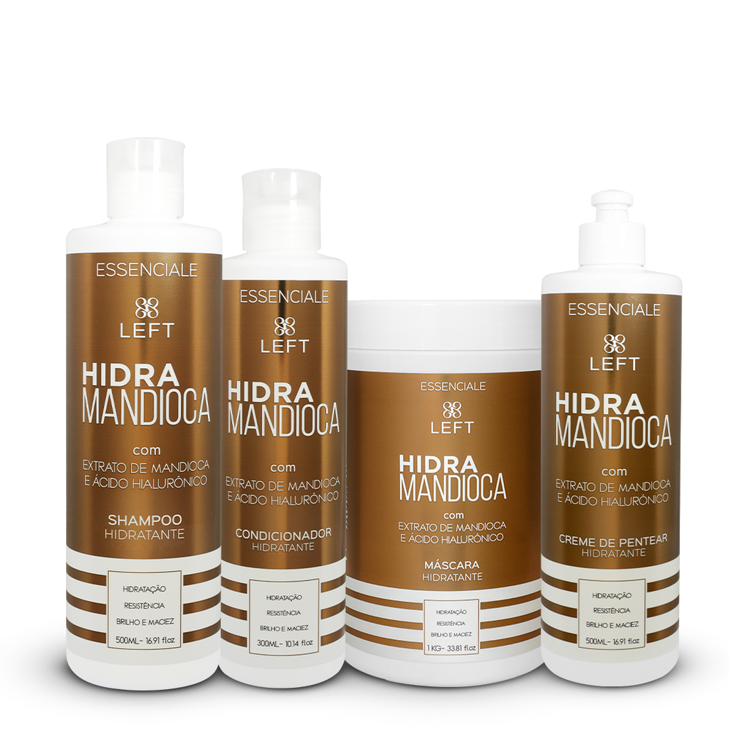 Mini Pack Hidra Mandioca Essenciale (4 itens)
