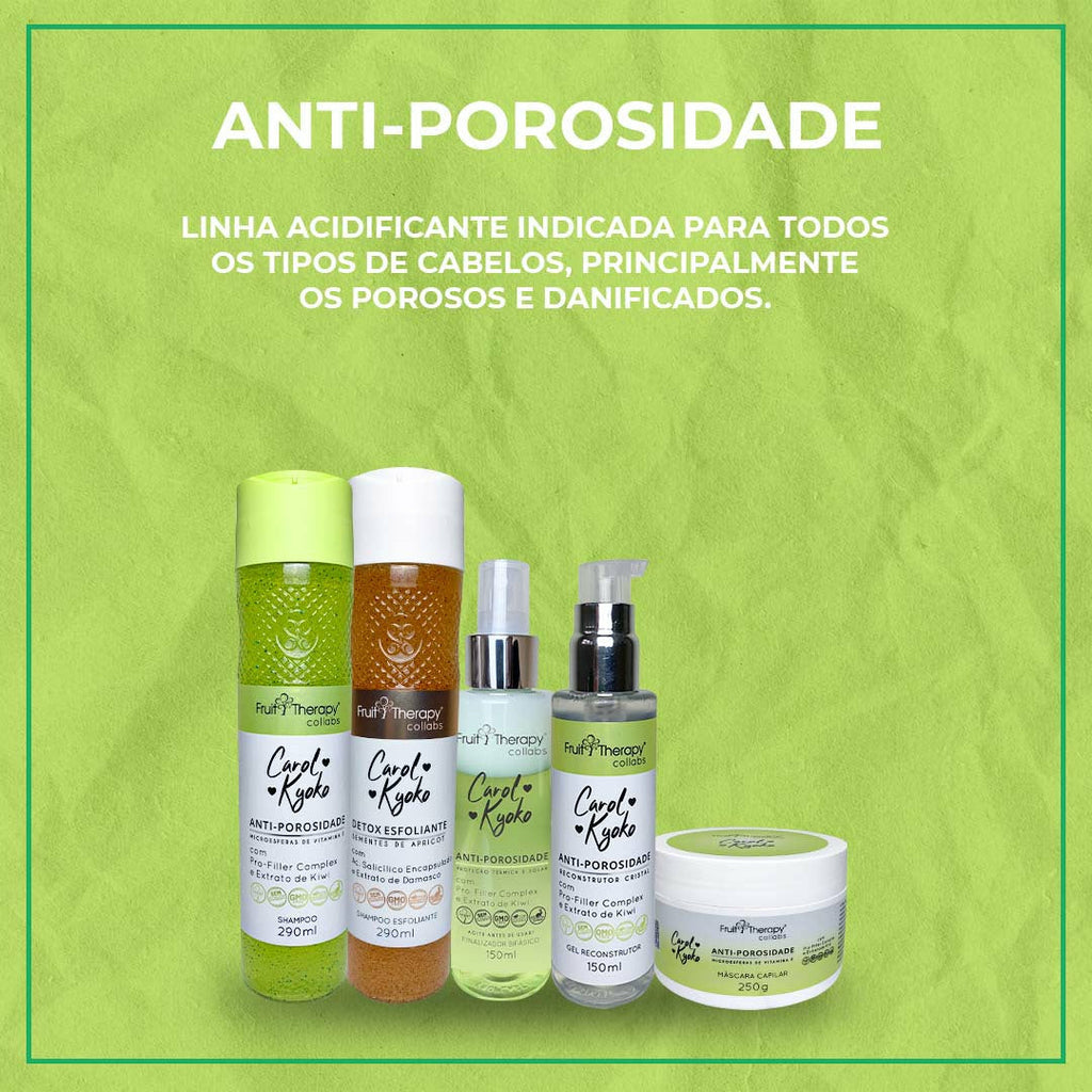 Gel Reconstrutor + Finalizador Bifásico Anti-Porosidade | Fruit Therapy Collabs Carol Kyoko