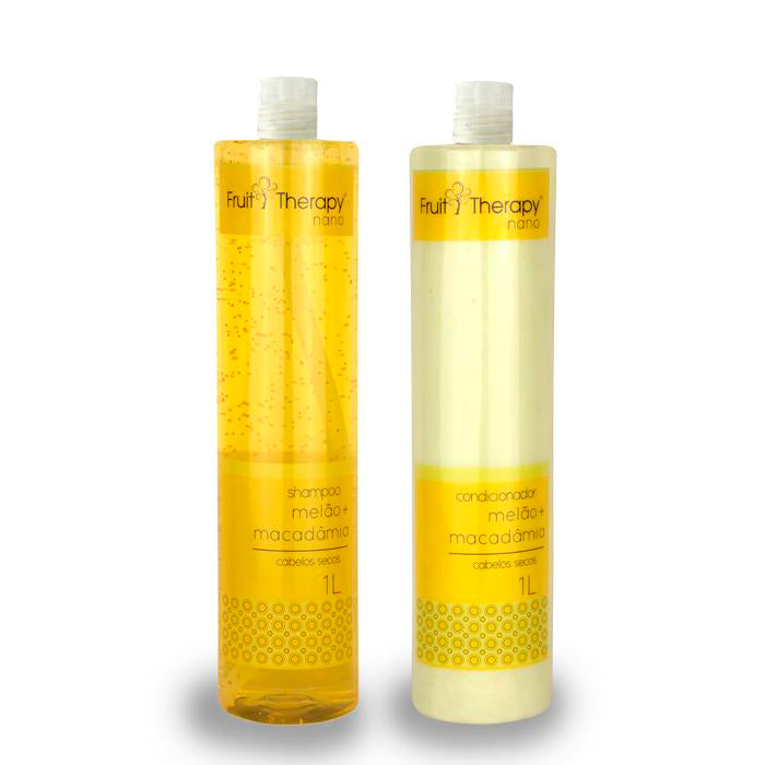 Kit Shampoo + Condicionador Melão Ultra Hidratação | Fruit Therapy - 2x1L