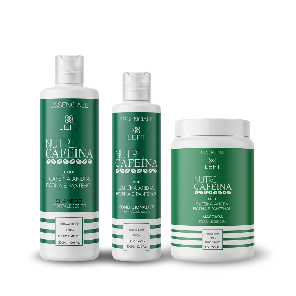 Mini Pack Fortalecedor Nutri Cafeína Essenciale (3 itens)