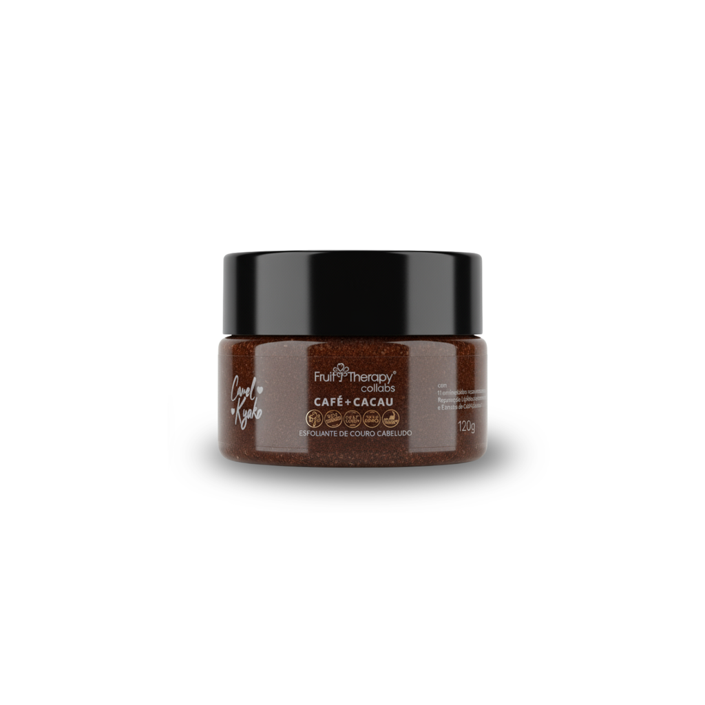 Kit Capilar Café + Cacau Reconstrutor (4 itens) - Carol Kyoko + Necessaire exclusiva