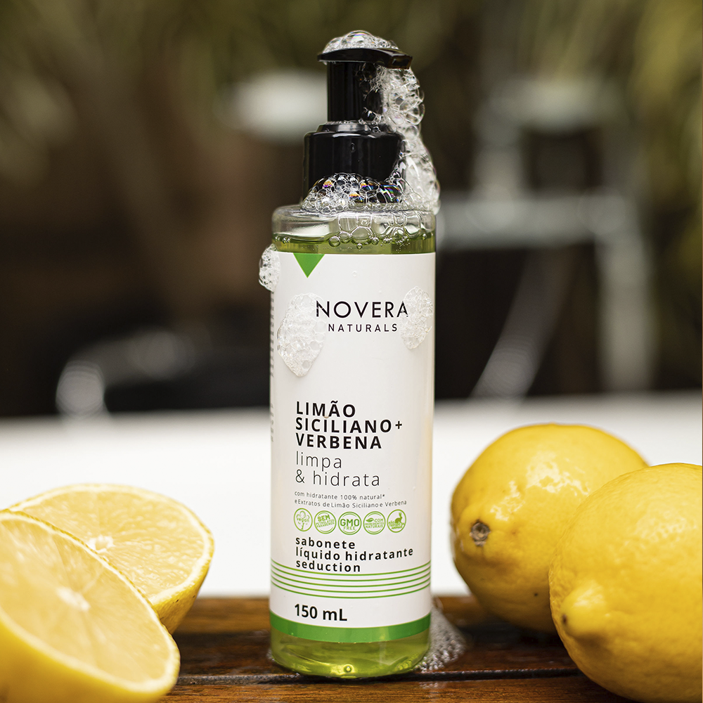 Sabonete Líquido  Limão Siciliano + Verbena 150 ml