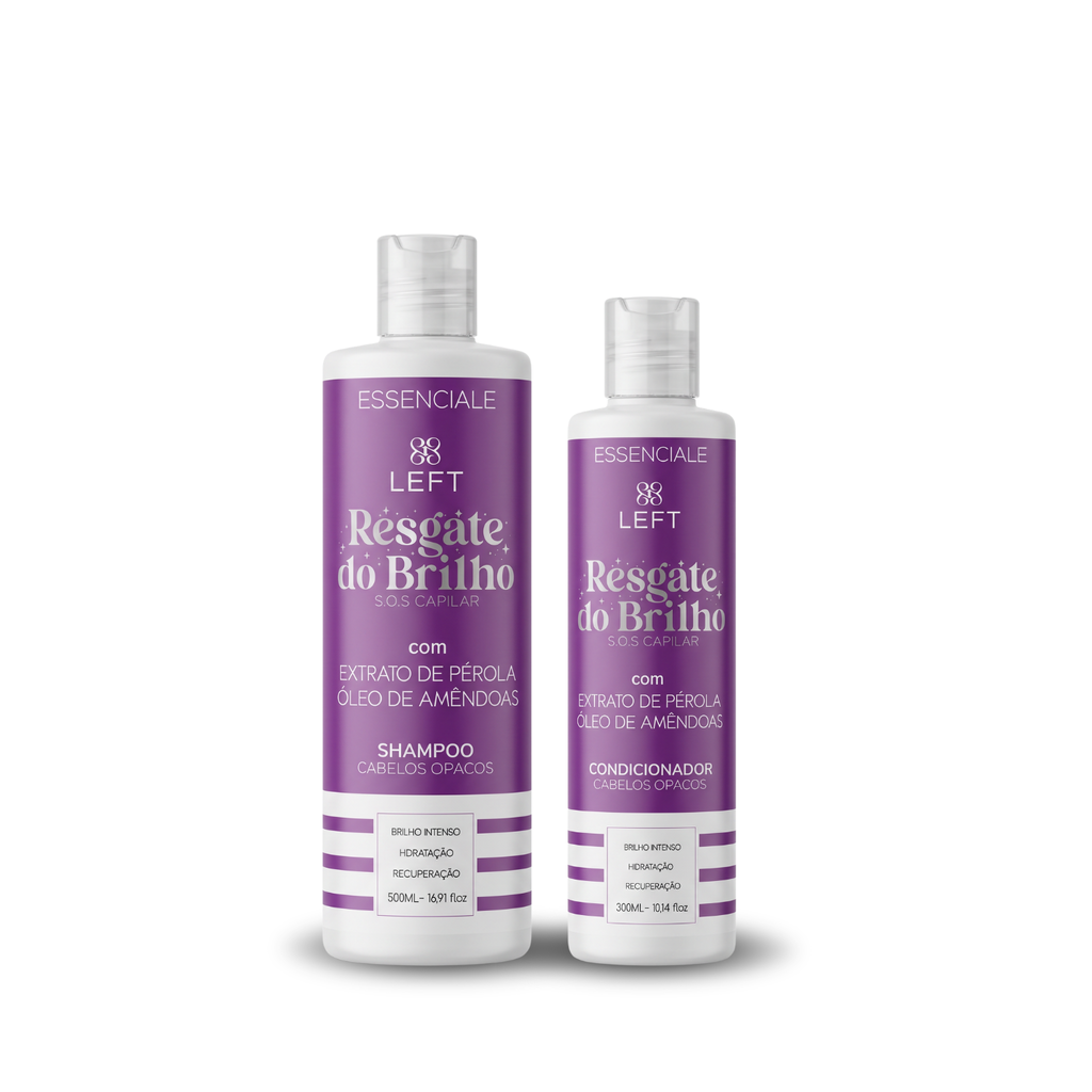 Kit Mini Pack Essenciale Resgate do Brilho c/ 3 Produtos